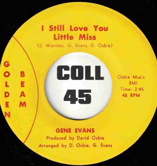 GeneEvans-IStillLoveYouLittleMiss-GoldenBeam45LABELA01