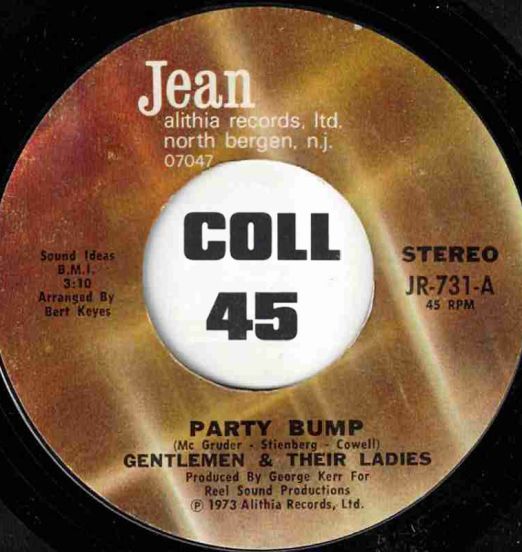 Gentlemen & Their Ladies - Party Bump b/w Part 2 - Jean 7"