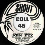George Torrence & The Naturals – So Long Goodbye b/w Lickin’ Stick – Shout DJ 7″