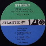 Herbie Mann & The Bill Evans Trio – Nirvana – Atlantic LP
