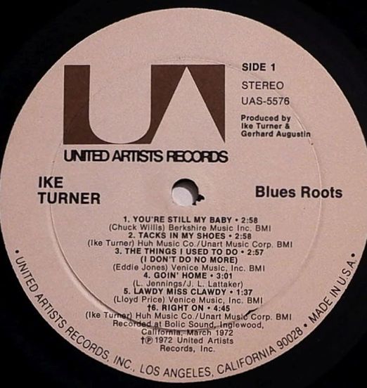 IkeTurner-BluesRoots-UnitedArtistLPLABELA01