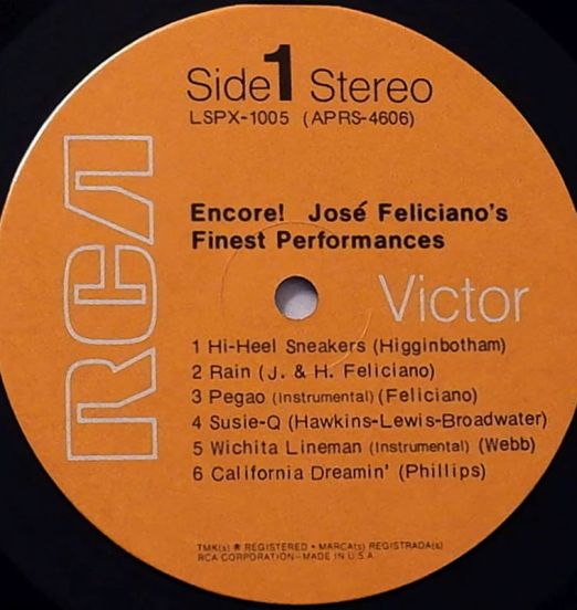 JoséFeliciano-Encore!JoséFelicianosFinestPerformances-RCAVictorLPLABELA01
