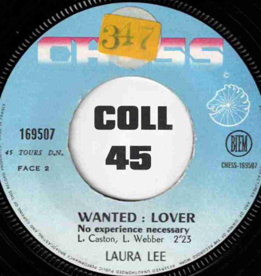LauraLee-WantedLoverNoExperienceNecessary-Chess45LABELB01