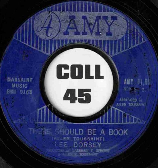 LeeDorsey-ThereShouldBeABook-Amy45LABELB01