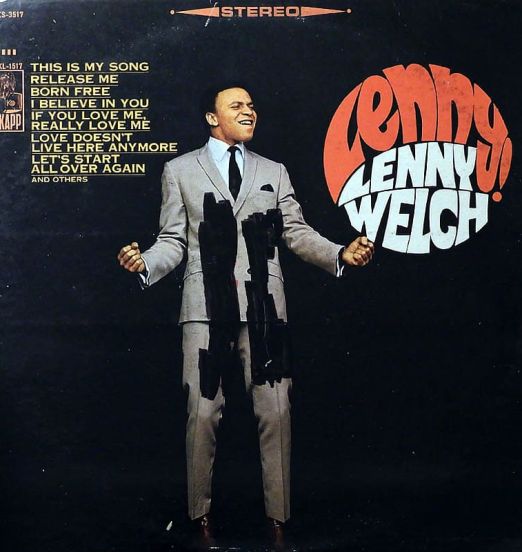 Lenny Welch - Lenny! - Kapp LP