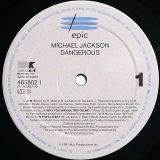 Michael Jackson – Dangerous – Epic EU 2LP