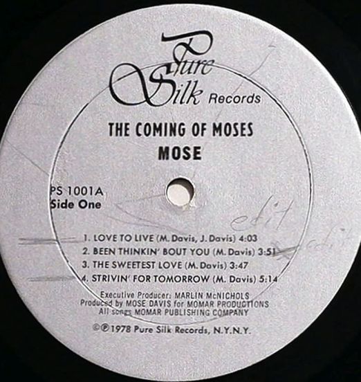 Moses-TheComingOfMoses-PureSilkLPLABELA01
