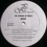 Moses – The Coming Of Moses – Pure Silk LP
