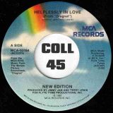New Edition – Helplessly In Love b/w Instrumental – MCA 7″