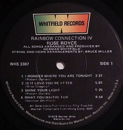 RoseRoyce-RainbowConnectionIV-WhitfieldLPLABELA01