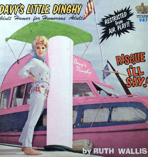 Ruth Wallis - Davy's Little Dinghy - King LP