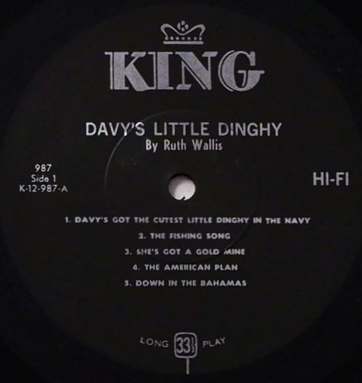 RuthWallis-DavysLittleDinghy-KingLPLABELA01