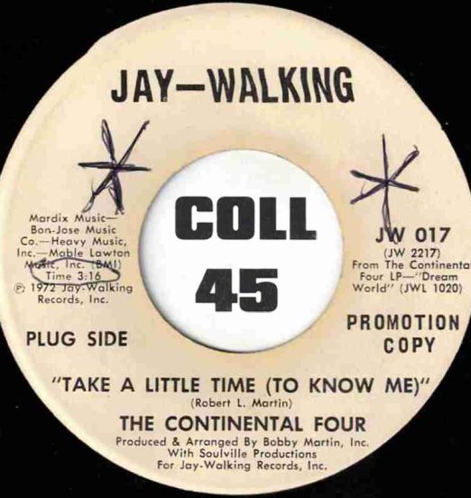 TheContinentalFour-TakeALittleTime(ToKnowMe)-Jay-WalkingDJ45LABELA01