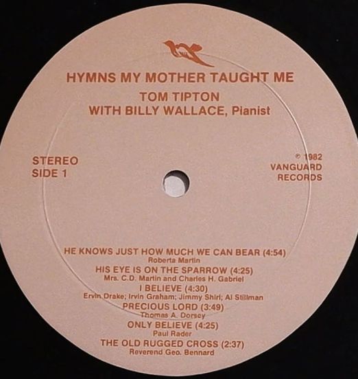 TommyTipton-HymnsMyMotherTaughtMe-SparrowProductionsLPLABELA01