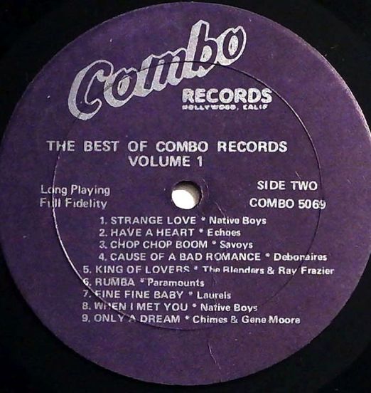 Various-TheBestOfComboRecordsVolume1-RelicLPLABELA01