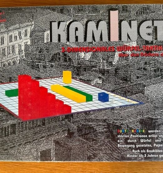 Kaminett: 3-Dimensionales Würfel-Taktik-Spiel - Leobener Spiele GER Game
