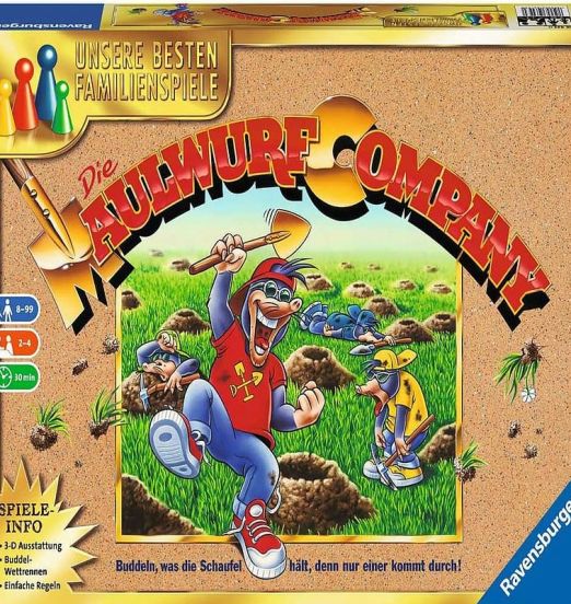 Die Maulwurf Company Buddeln, was die Schaufel hält, denn nur einer kommt durch! - Ravensburger GER Still Stealed Game