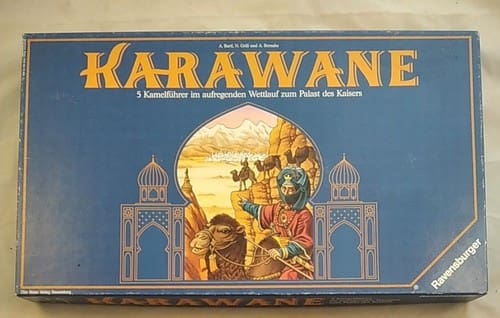 Karawane - 5 Kamelführer im aufregenden Wettlauf zum Palast des Kaisers - Ravensburger GER Still Sealed Game