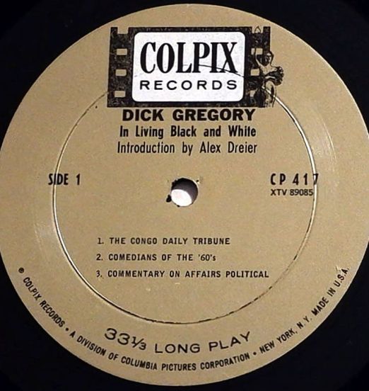 DickGregory-InLivingBlackAndWhite-ColpixLPLABELA01