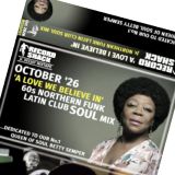 *PREORDER* Betty Semper & Various Artists mixed by Deejay Jr. – Record Shack Northern Soul Rare Funk October ’26 Mix – C90 Cassette AT