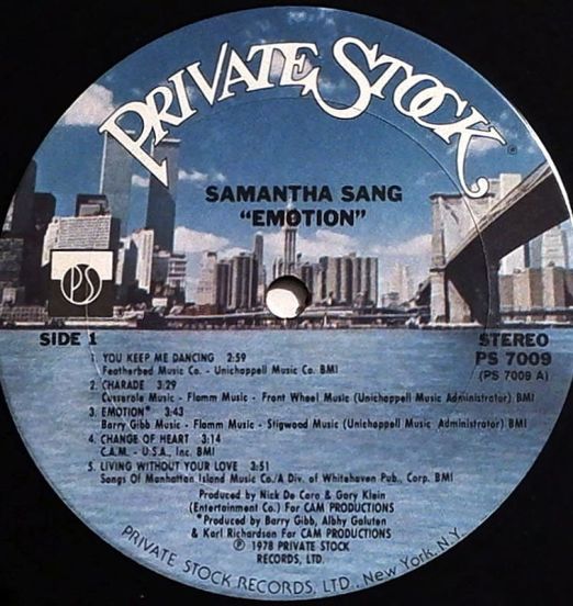 SamanthaSang-Emotion-PrivateStockLPLABELA01