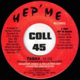 Senator Jones And His Red Hot Crawfish Orchestra ‎- Vo-Vo-Wo-Wo b/w Tasha – Hep’ Me 7″