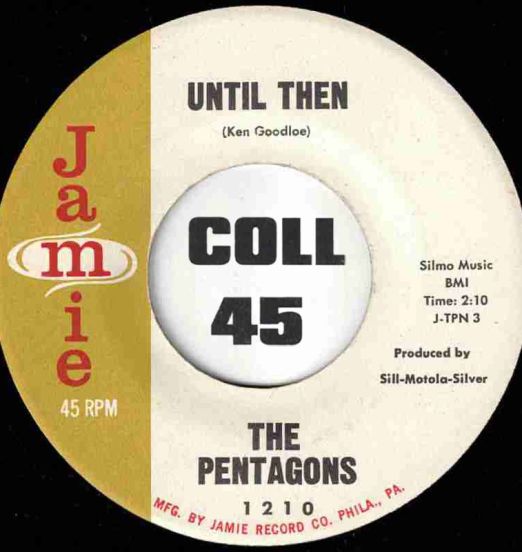The Pentagons - Until Then b/w I'm In Love - Jamie 7"