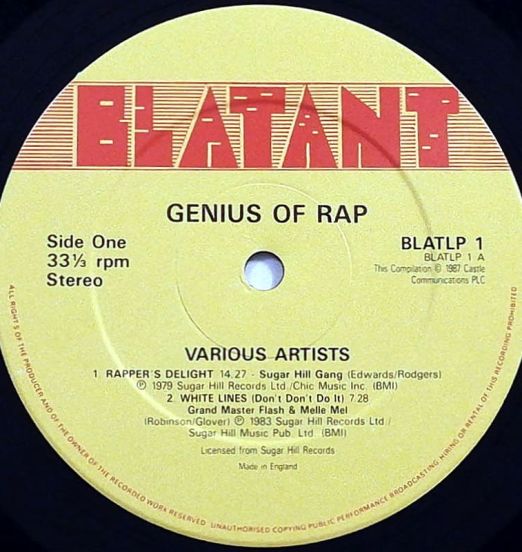 VA-GeniusOfRap-TheSugarhillStory-BlatantUK2LPABELA01