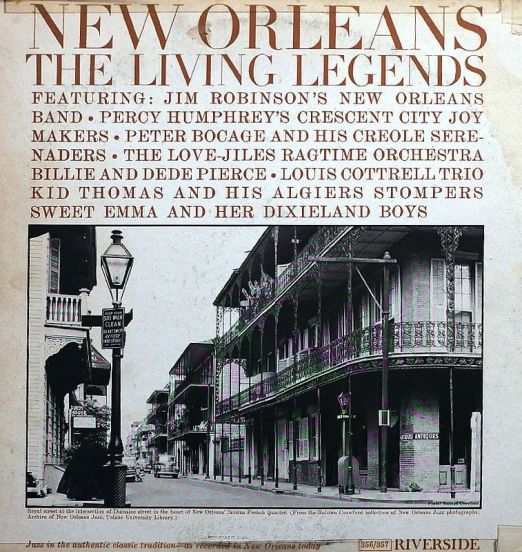 VA - New Orleans: The Living Legends - Riverside 2LP